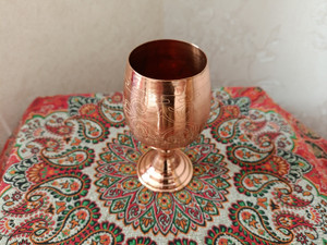 گیلاس مسی با روکش نانو مناسب برای مصرف انواع نوشیدنی های سرد دست ساز زنجان